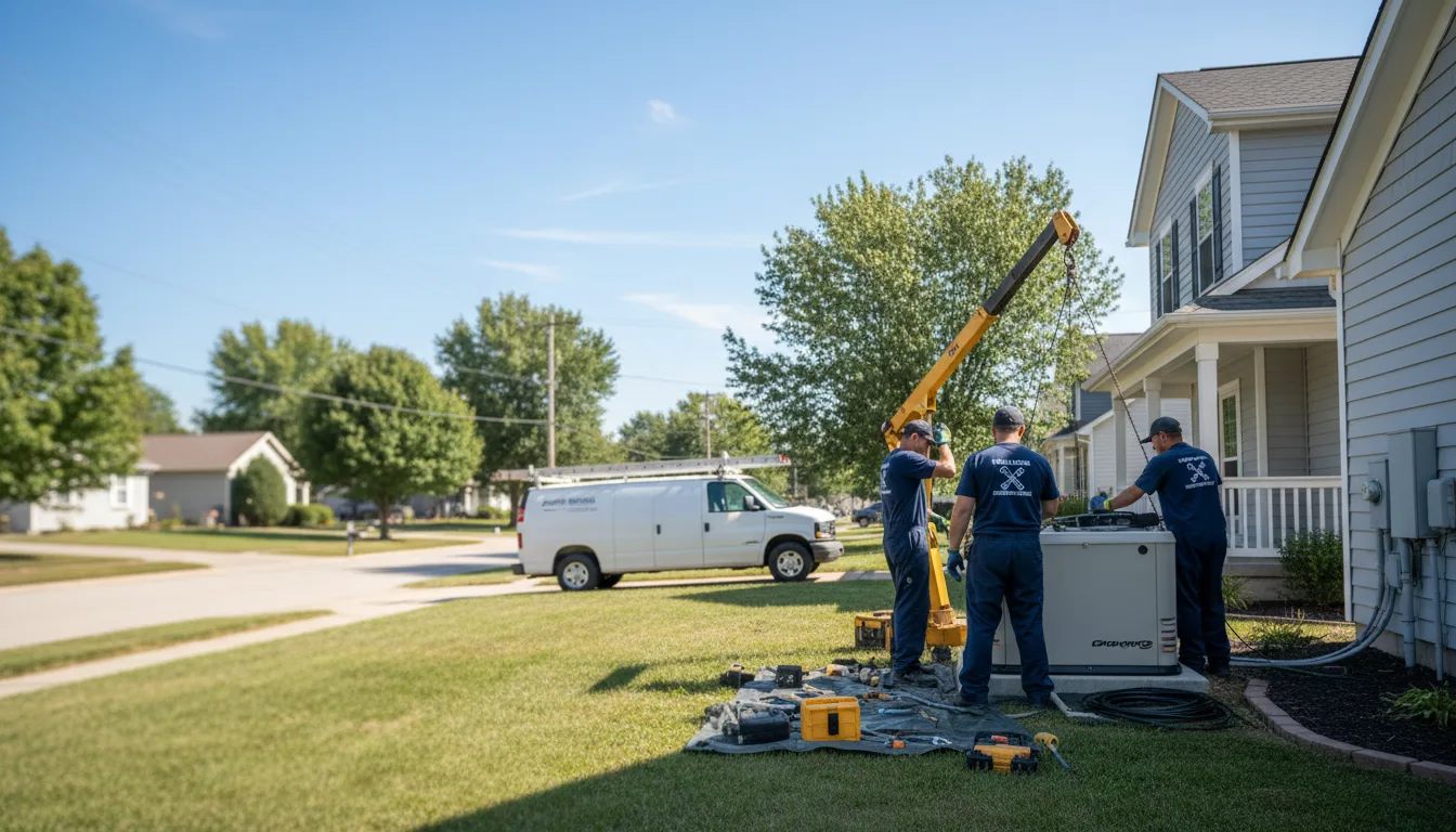Generator Installation in Broken Arrow, OK near me